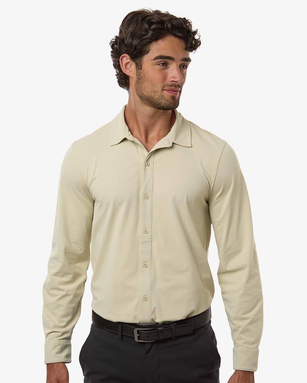 AllPro Men's Pro-Flex Sorona® Button Down Shirt - Image 1