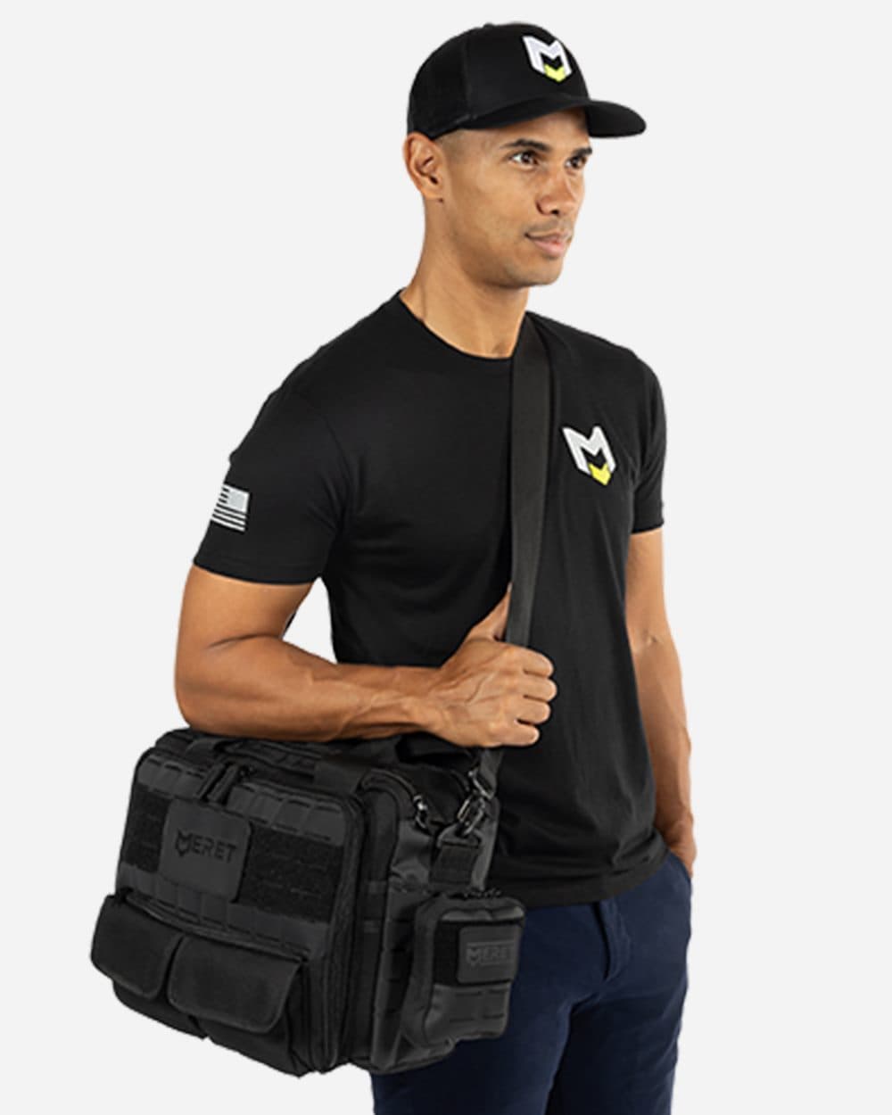 MERET Commander 15L Black Shoulder Bag - Image 1