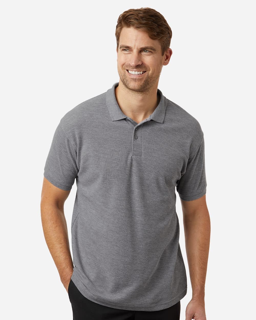 AllPro Men's Tall Pique Polo - Image 1