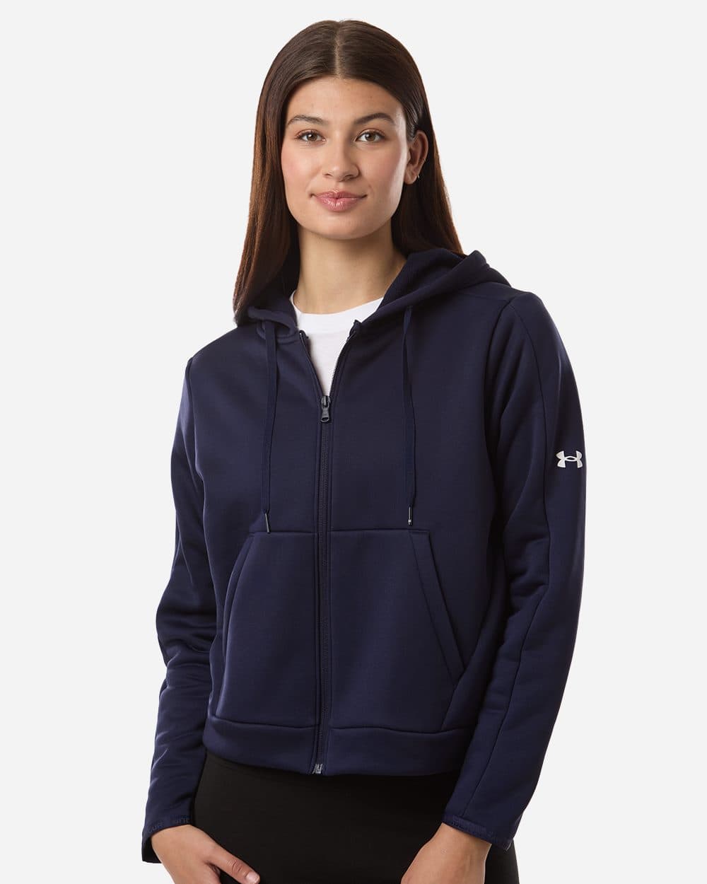 Under Armour Women's Armour Fleece Pro Hooded Full-Zip - Image 1