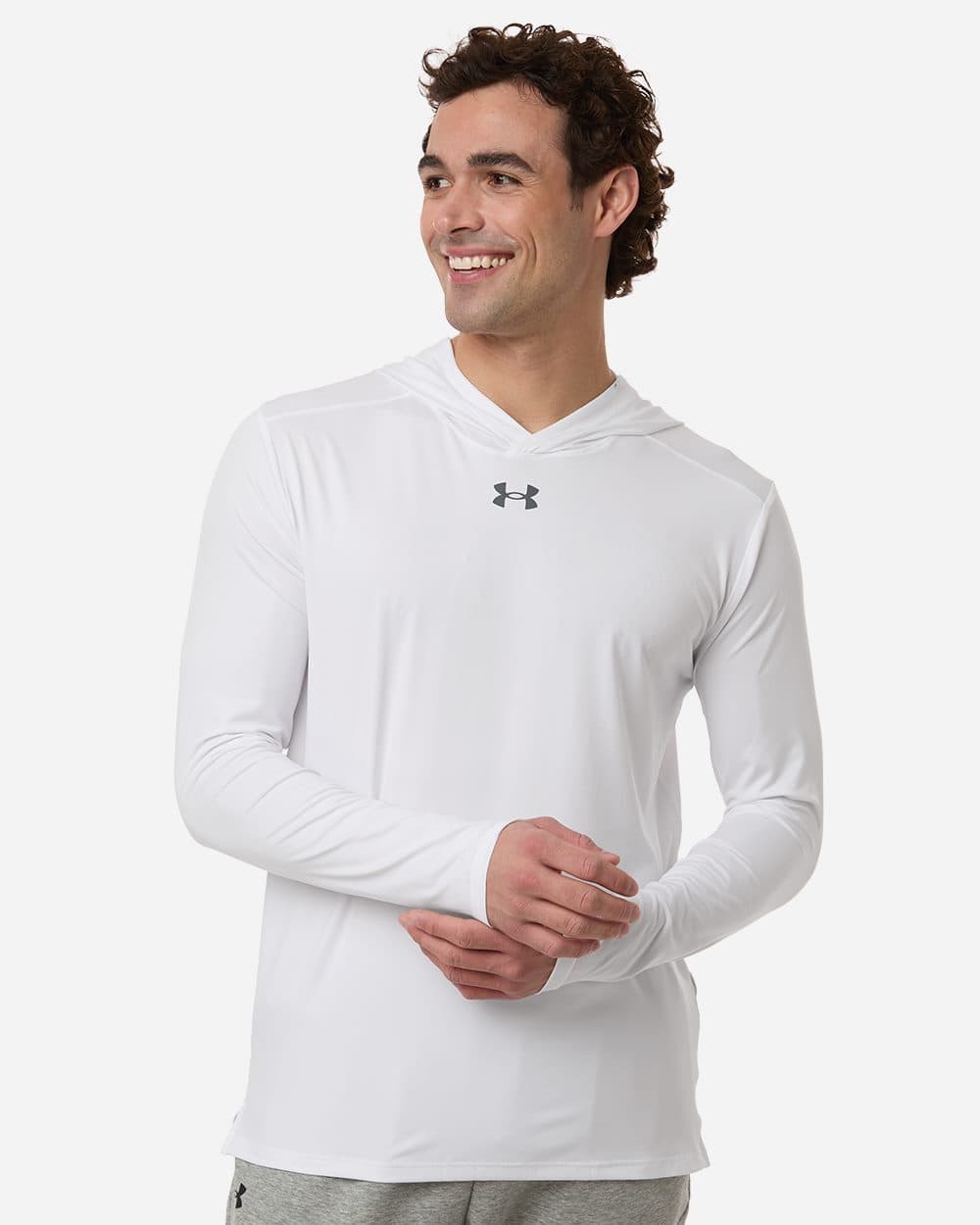 Under Armour Men's Team Vanish Hooded Long Sleeve T-Shirt - Image 1