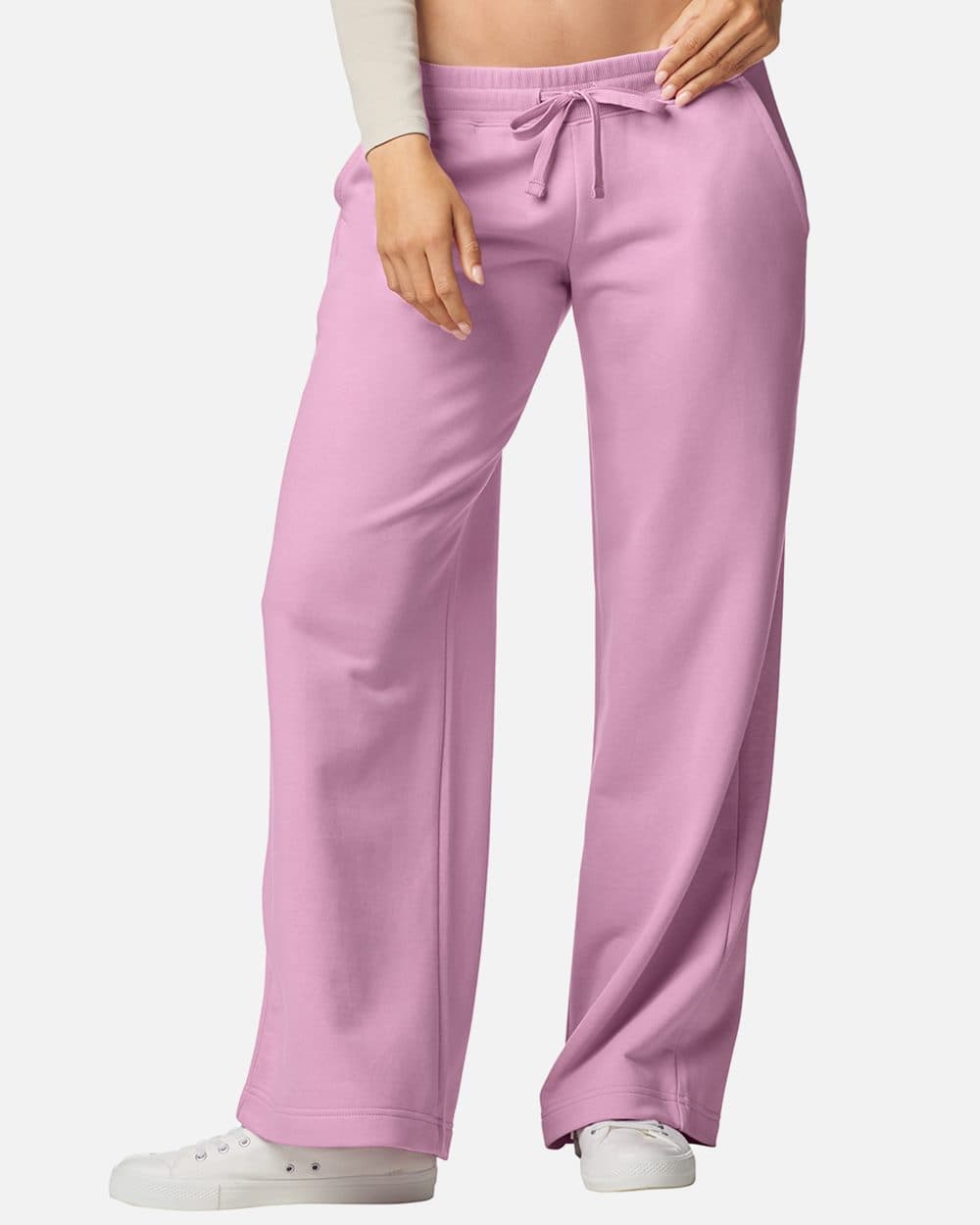 American Apparel Women's French Terry Wide Leg Pants - Image 1