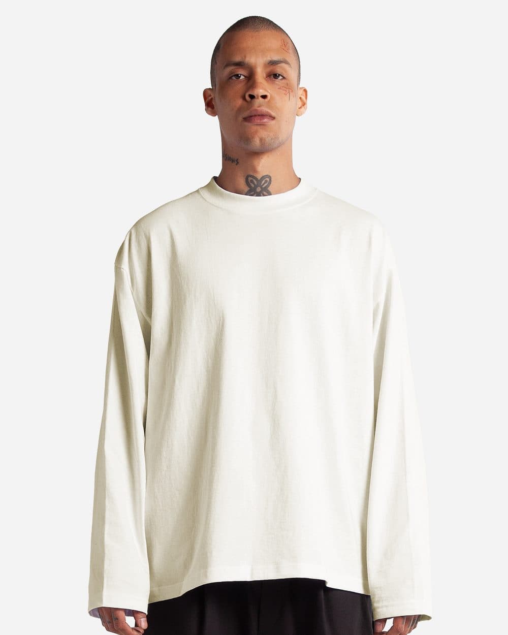 Shaka Wear Unisex Max Heavyweight Oversized Long Sleeve Tee - Image 1