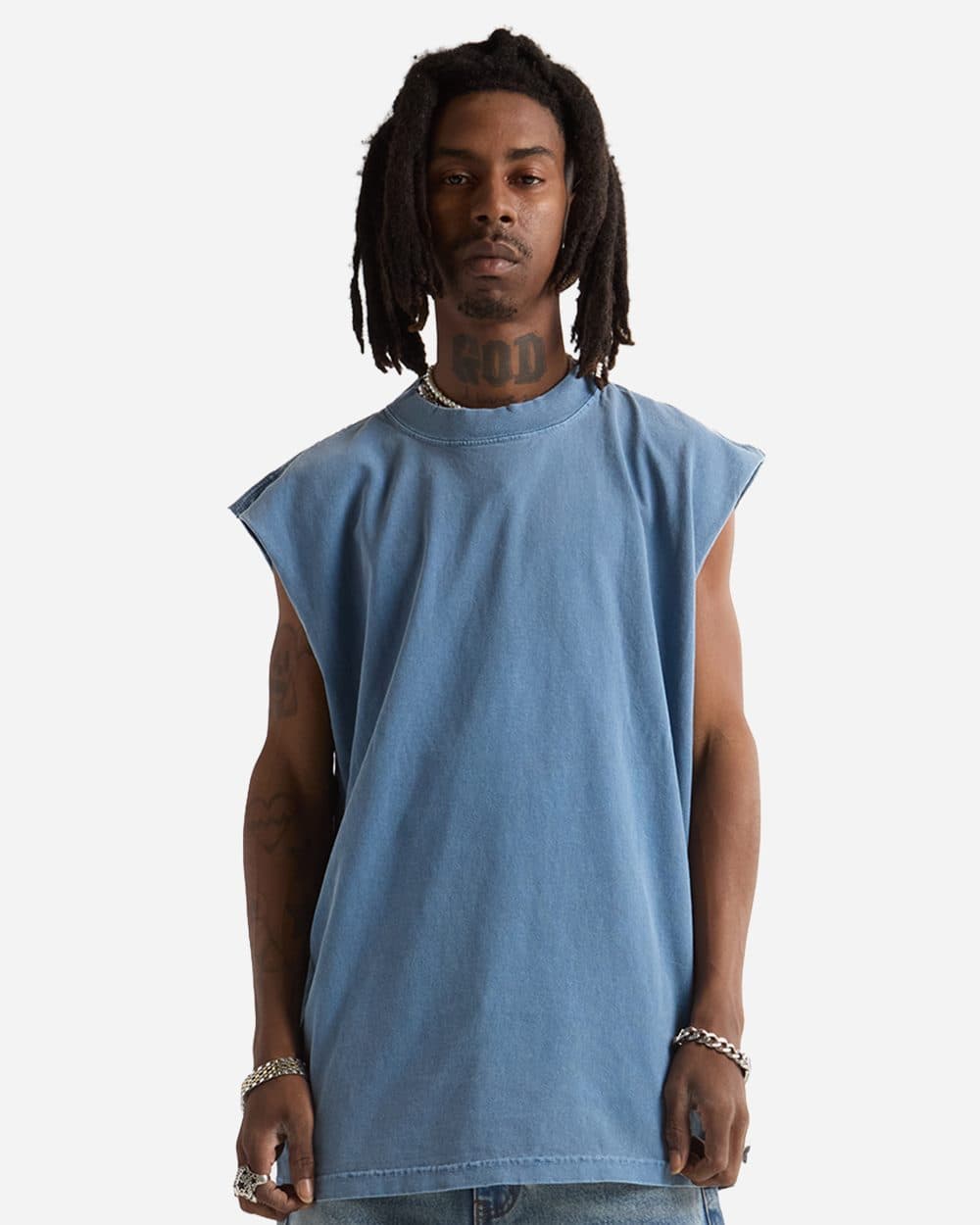Shaka Wear Unisex Garment-Dyed Muscle Tee - Image 1