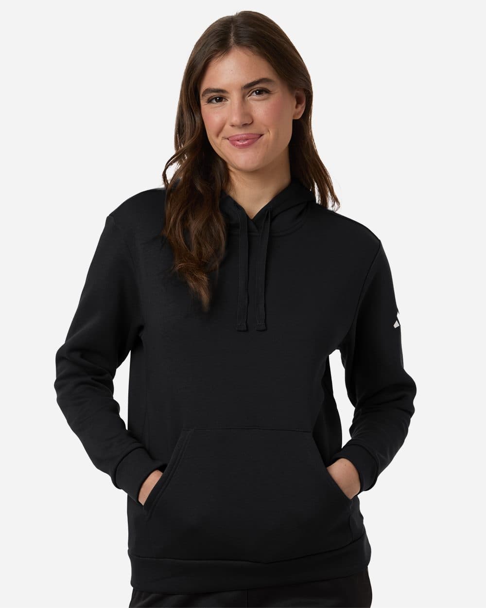 Adidas Women's Fleece Hooded Sweatshirt - Image 1
