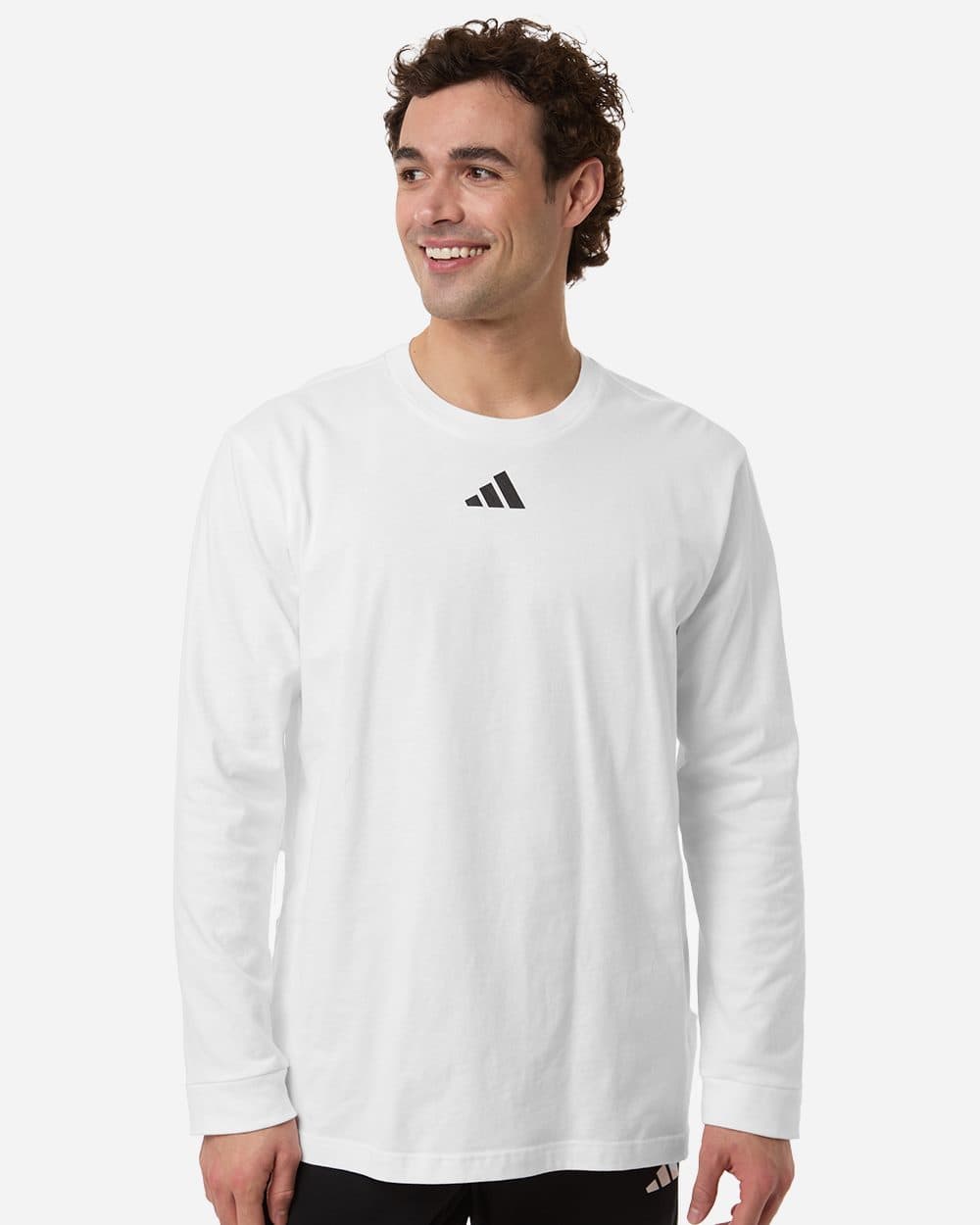 Adidas Men's Fresh Long Sleeve T-Shirt - Image 1