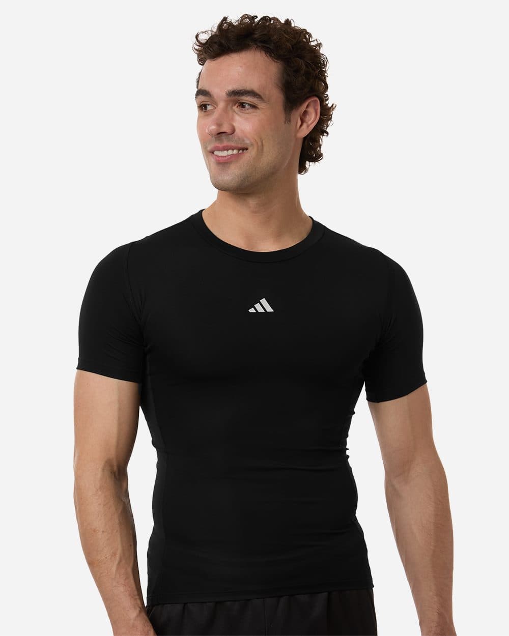 Adidas Men's Techfit Compression T-Shirt - Image 1