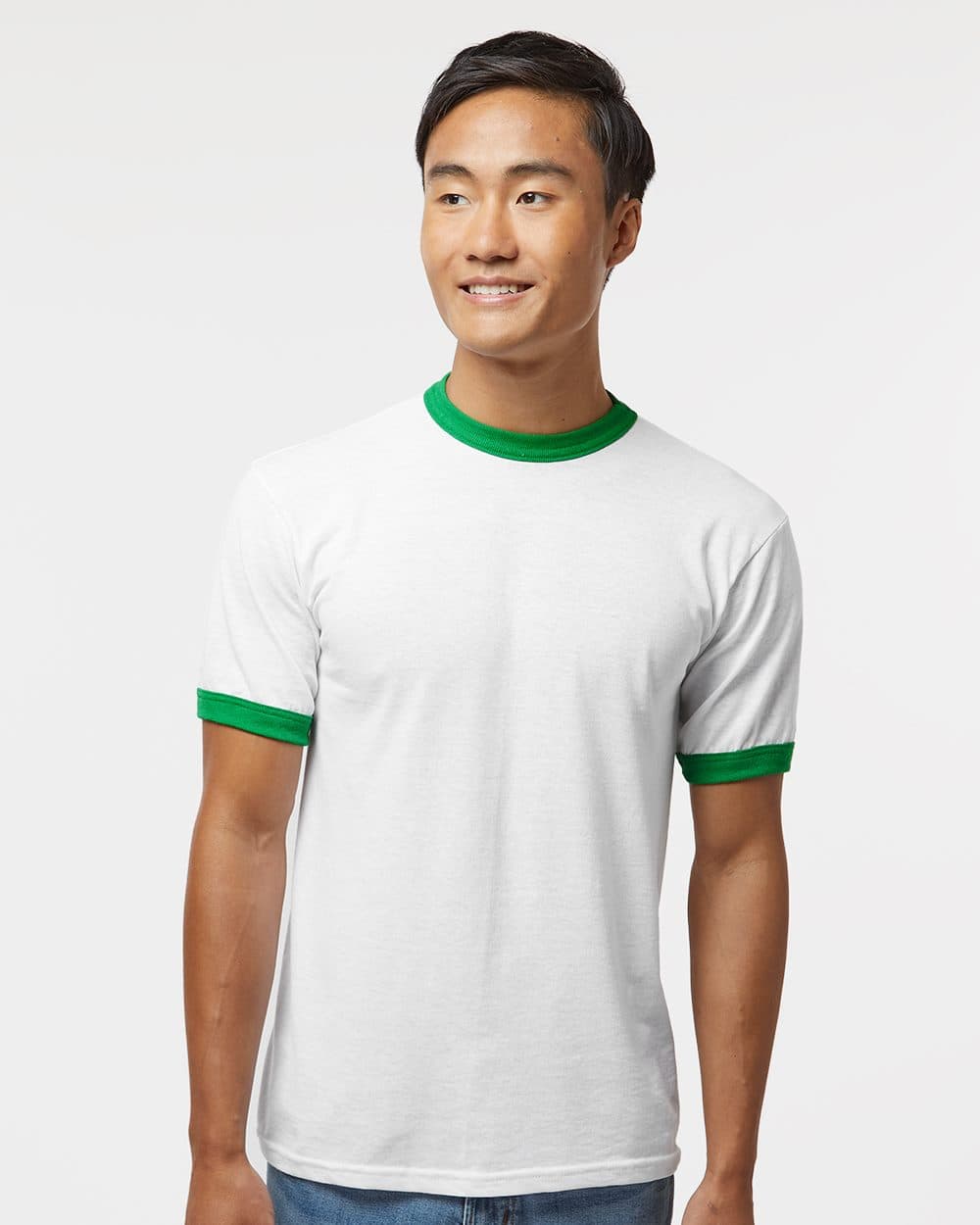 Augusta Sportswear Unisex 50/50 Ringer T-Shirt - Image 1