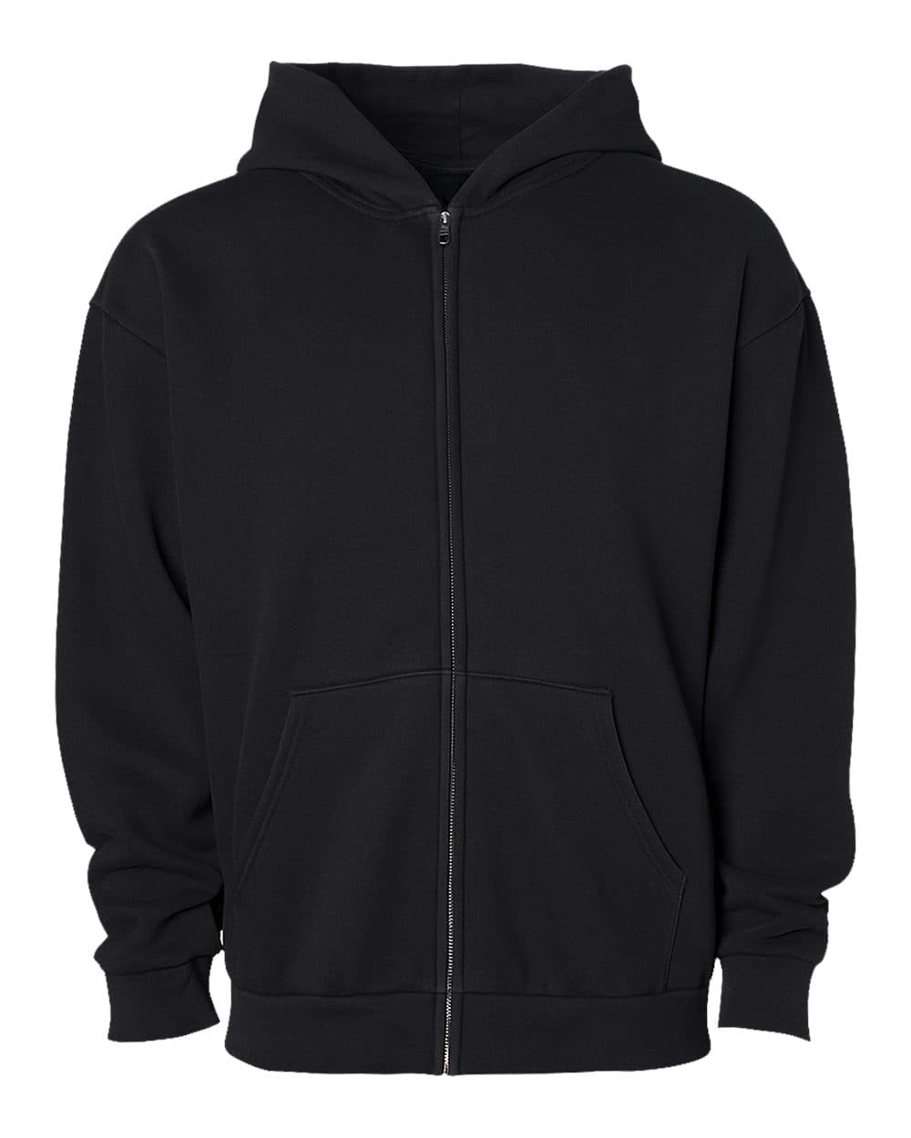 Independent Trading Co. Unisex Avenue Midweight Full-Zip Hooded Sweatshirt - Image 1