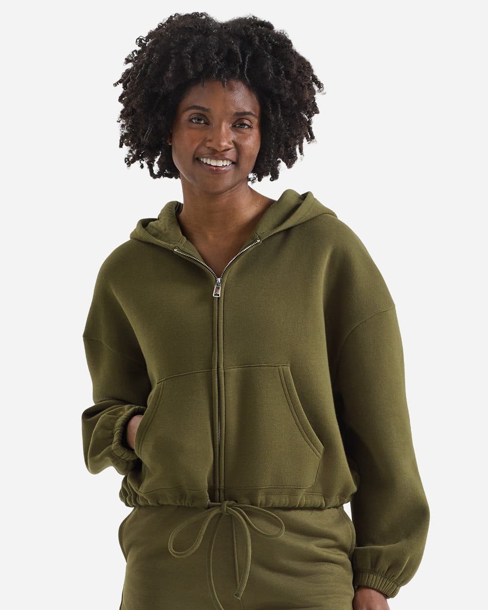 TriDri Women's Maria Full-Zip Hooded Sweatshirt - Image 1