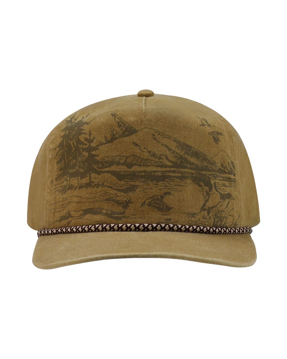 DRI DUCK Mallard Nature Scene Cap - Image 1