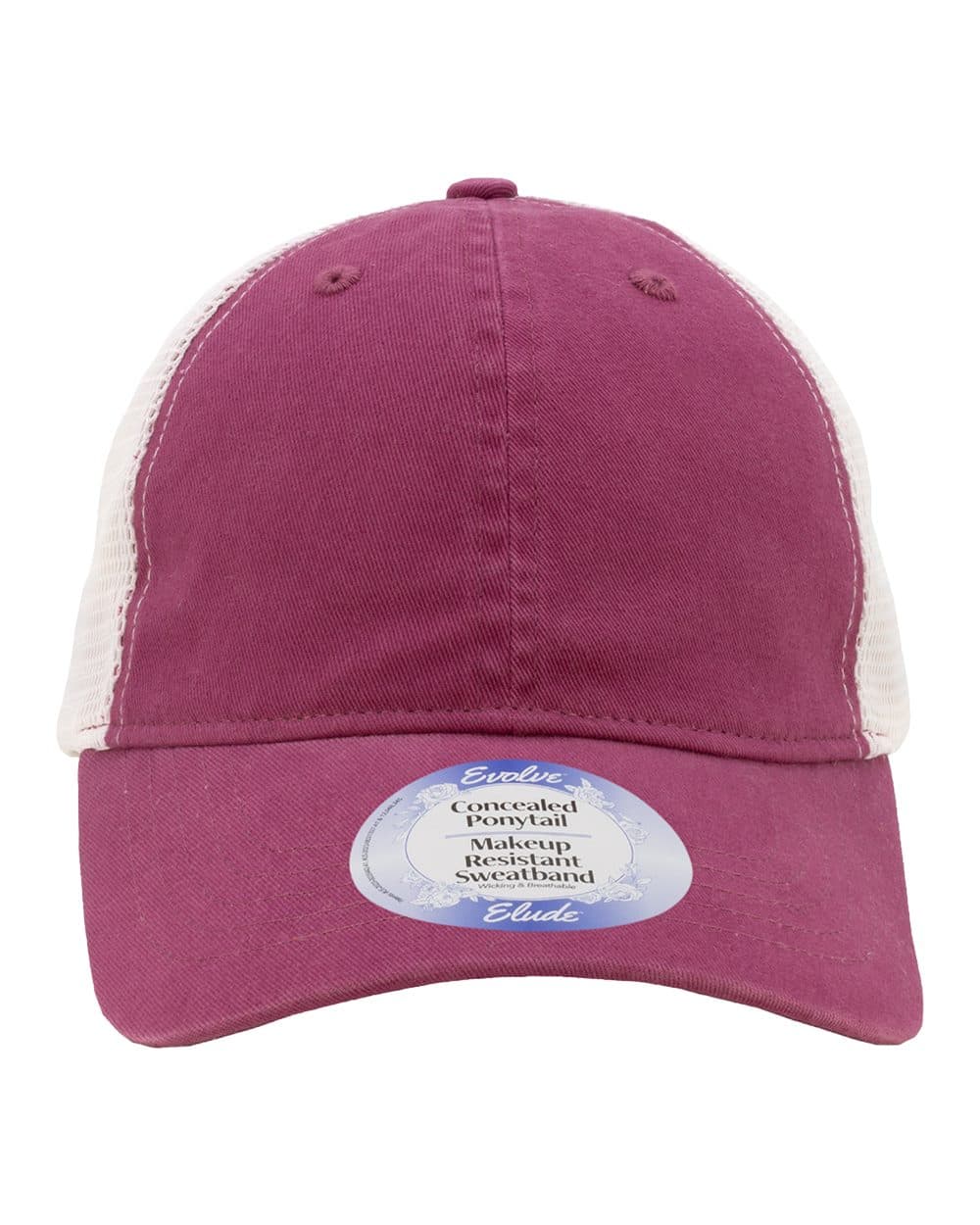 Infinity Her Women's Peached Twill Mesh Back Cap - Image 1
