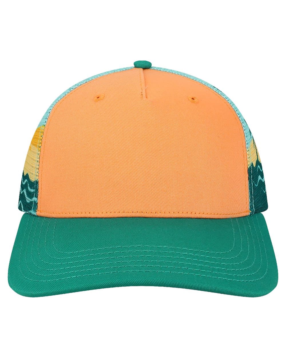 LOCALE Plain Front Five-Panel Trucker Cap - Image 1