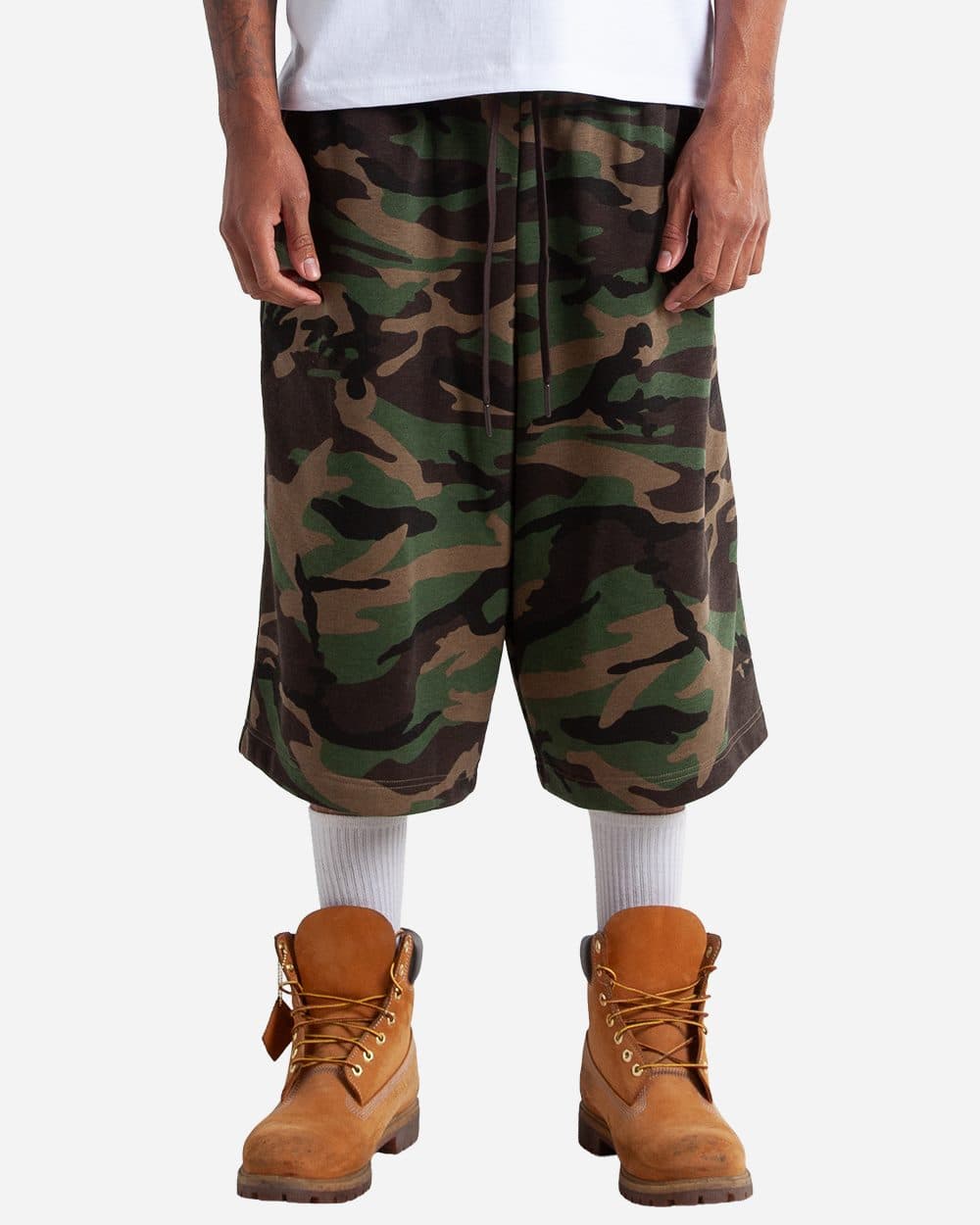Shaka Wear Unisex Baggy Fleece Shorts - Image 1
