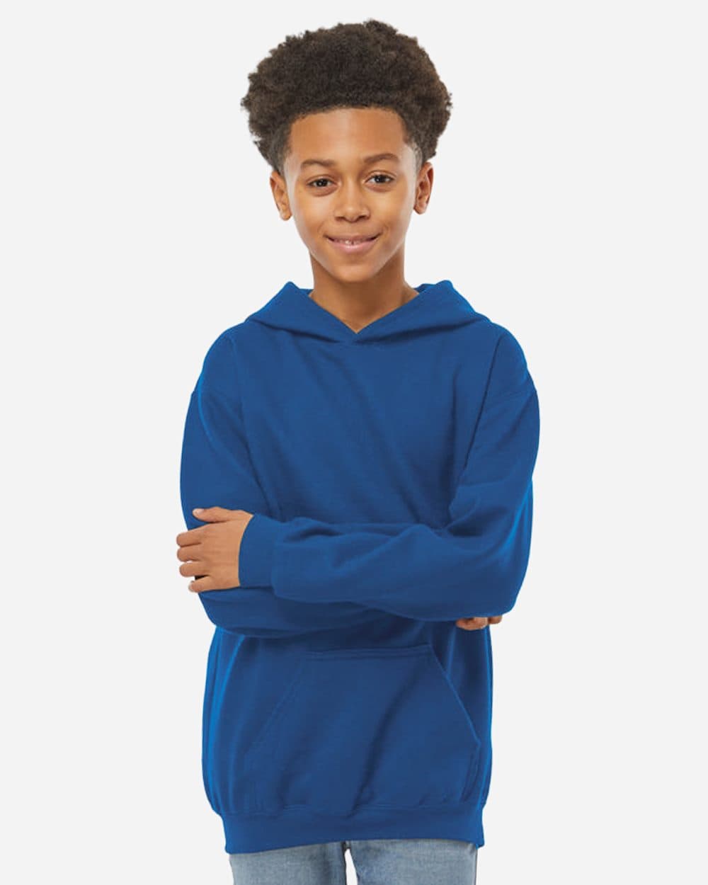M&O Youth ACE Fleece Hooded Sweatshirt - Image 1