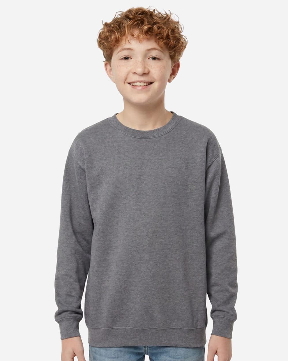 M&O Youth ACE Fleece Crewneck Sweatshirt - Image 1