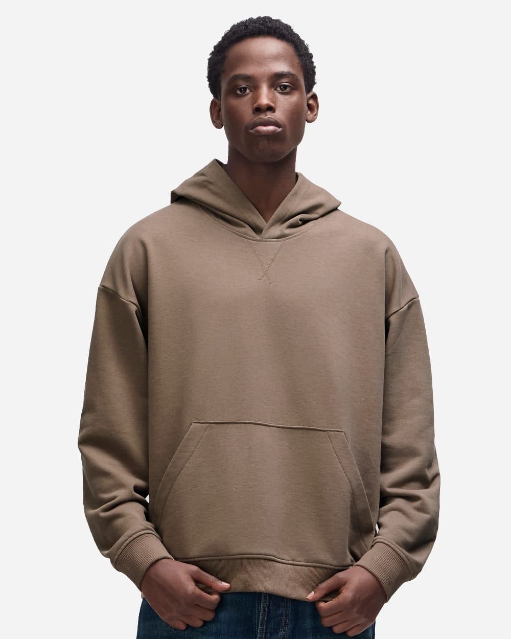 American Apparel Unisex French Terry Hoodie Sweatshirt - Image 1