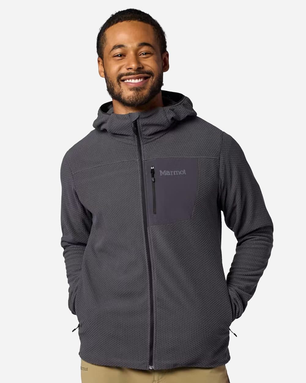 Marmot Men's Air Fleece Hooded Jacket - Image 1