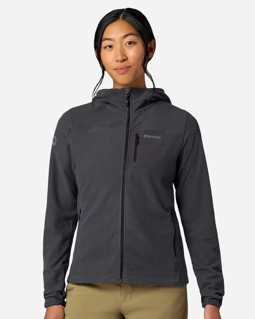 Marmot Women's Air Fleece Hooded Jacket - Image 1