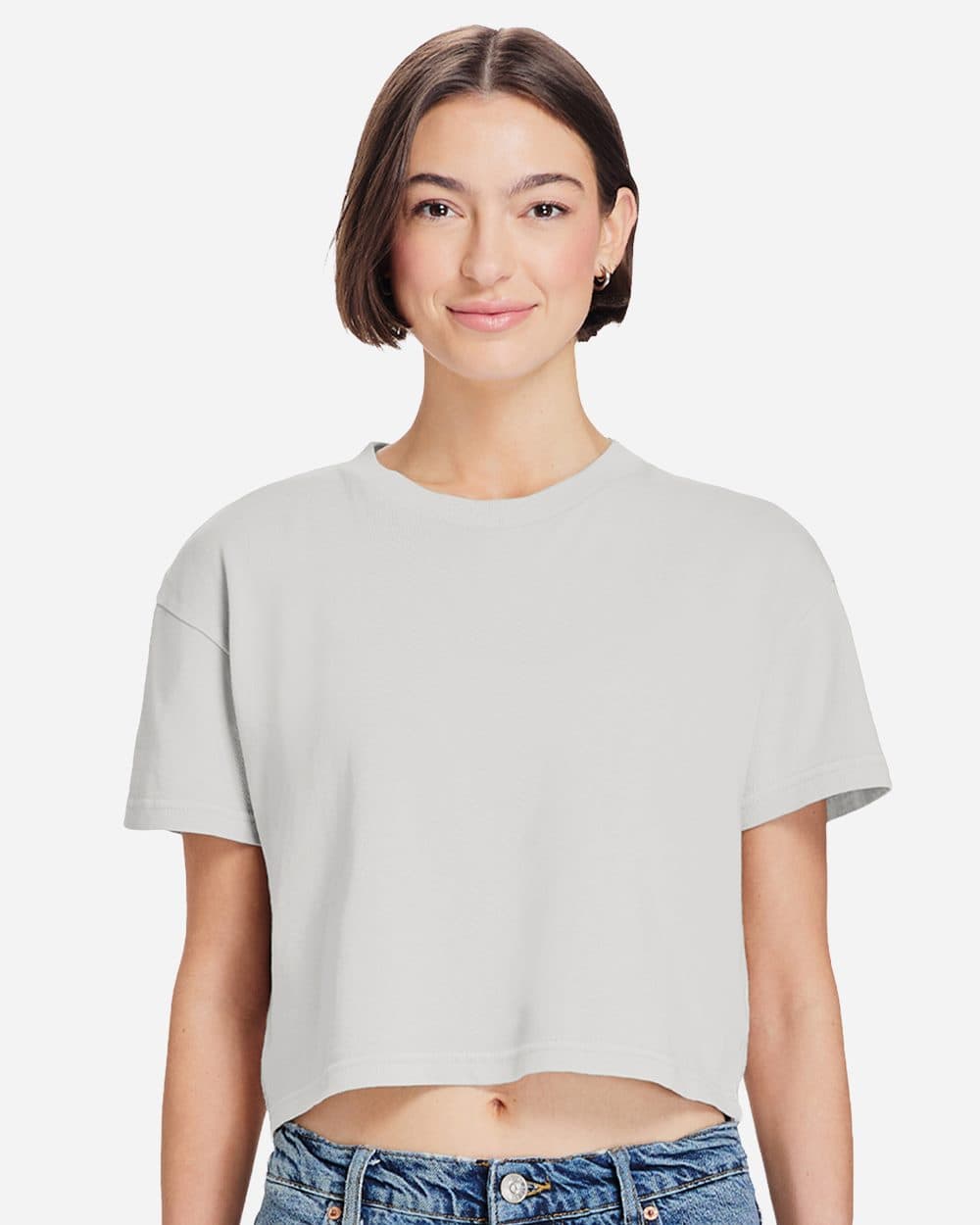 Lane Seven Women's Garment-Dyed Urban Cropped Tee - Image 1