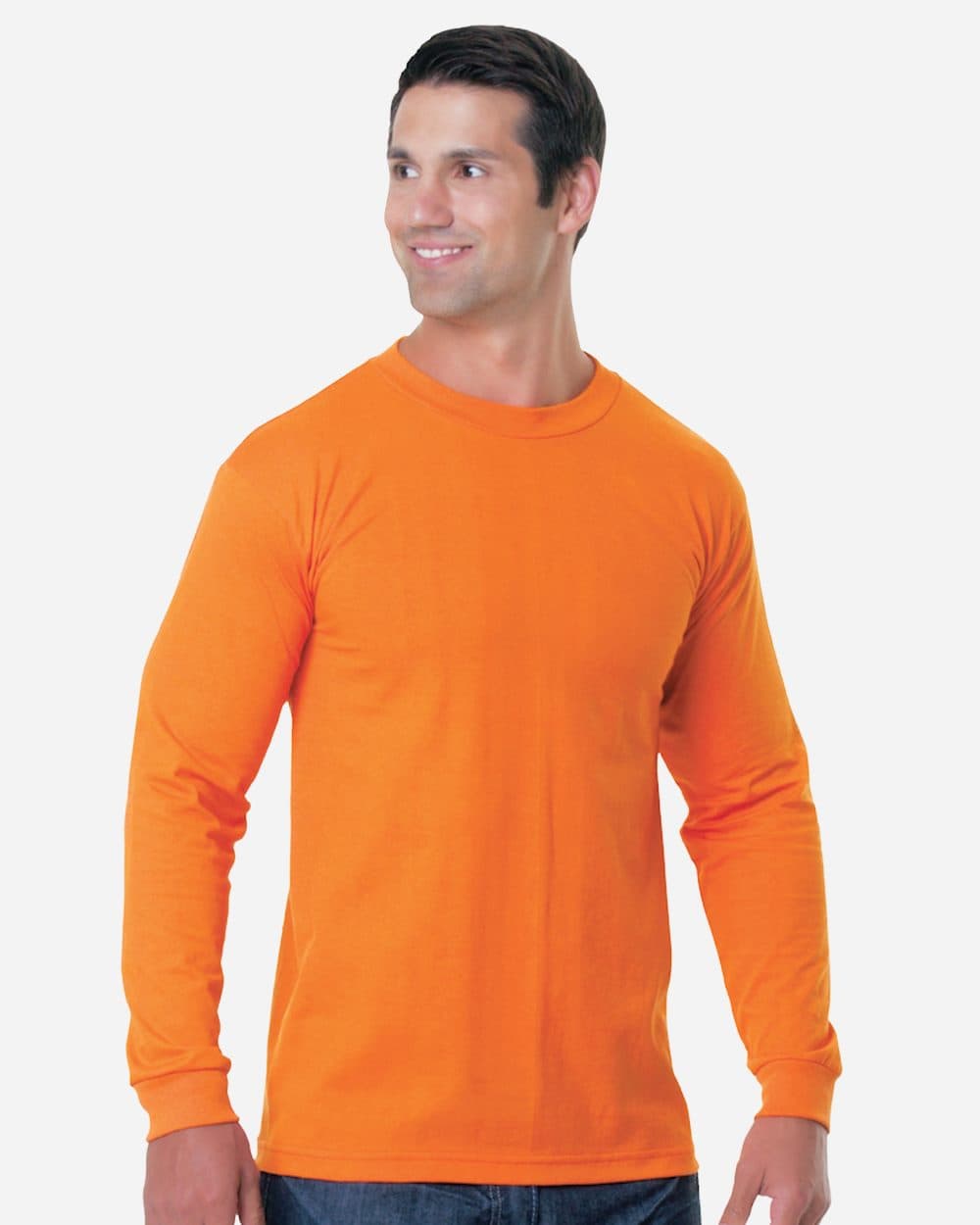 Bayside Men's USA-Made 50/50 Long Sleeve T-Shirt - Image 1