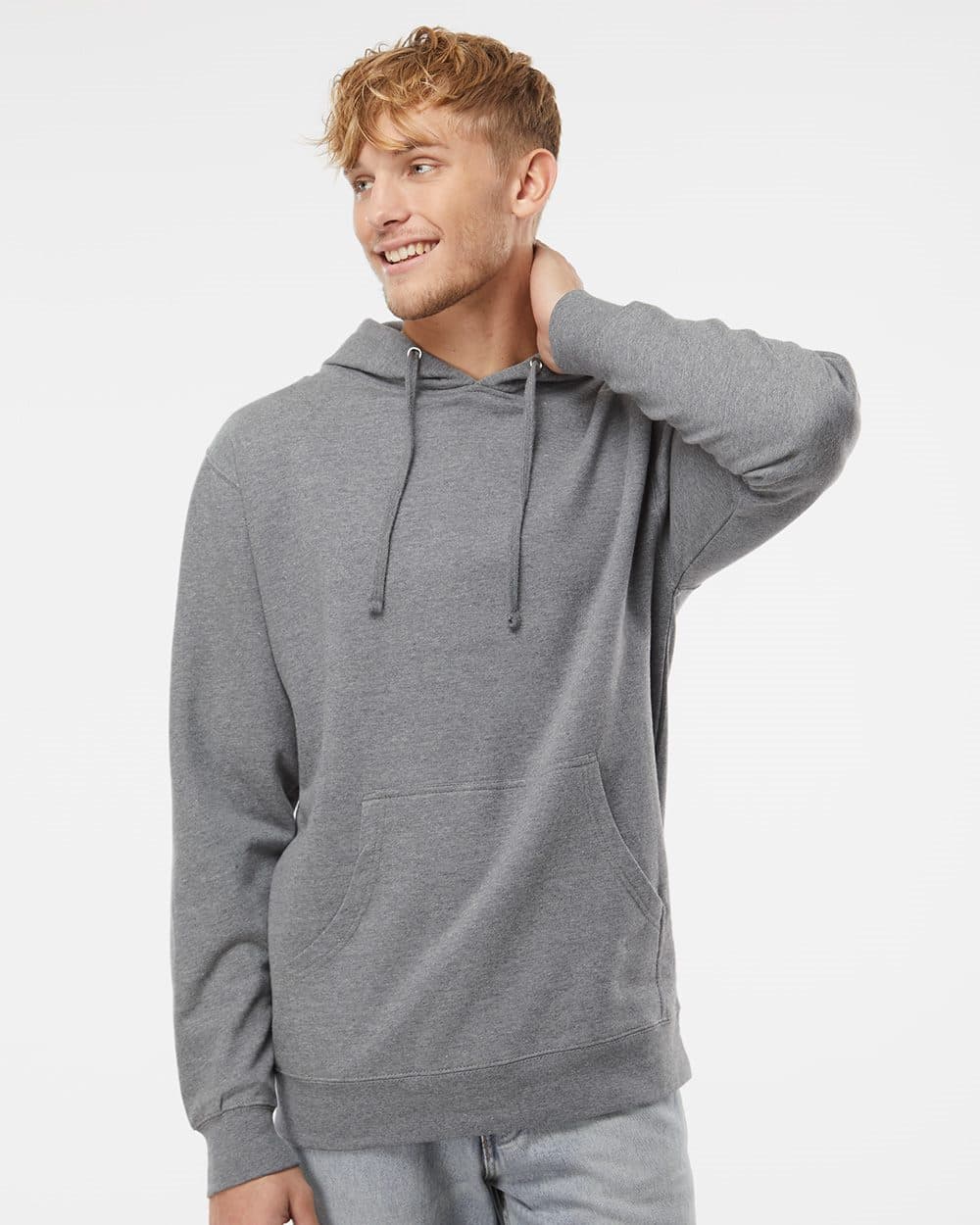 Independent Trading Co. Unisex Midweight Hooded Sweatshirt - Image 1