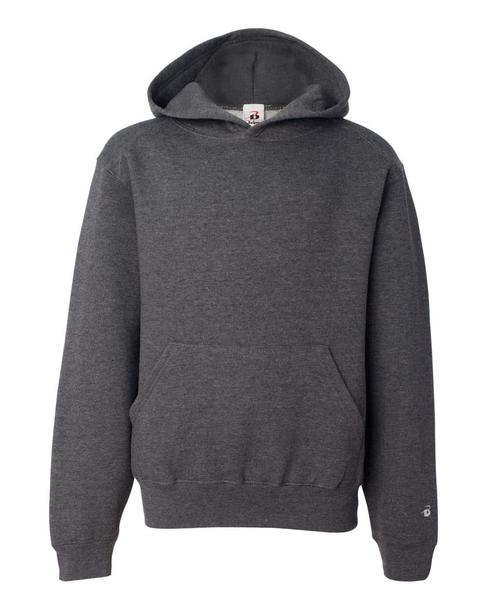 Badger Youth Hooded Sweatshirt - Image 1