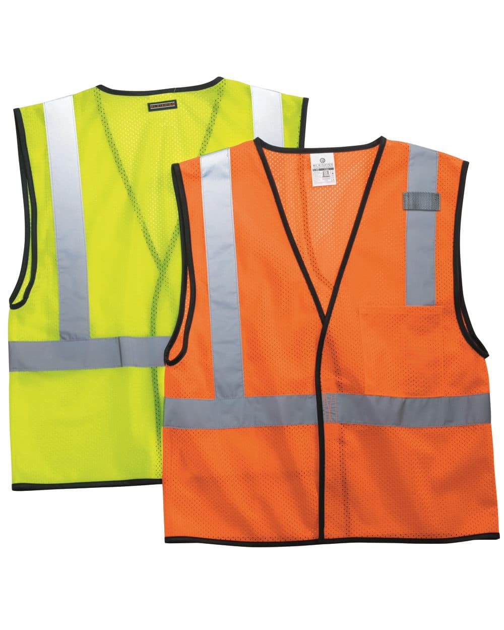 Kishigo Unisex Economy Single Pocket Hook-and-Loop Mesh Vest - Image 1