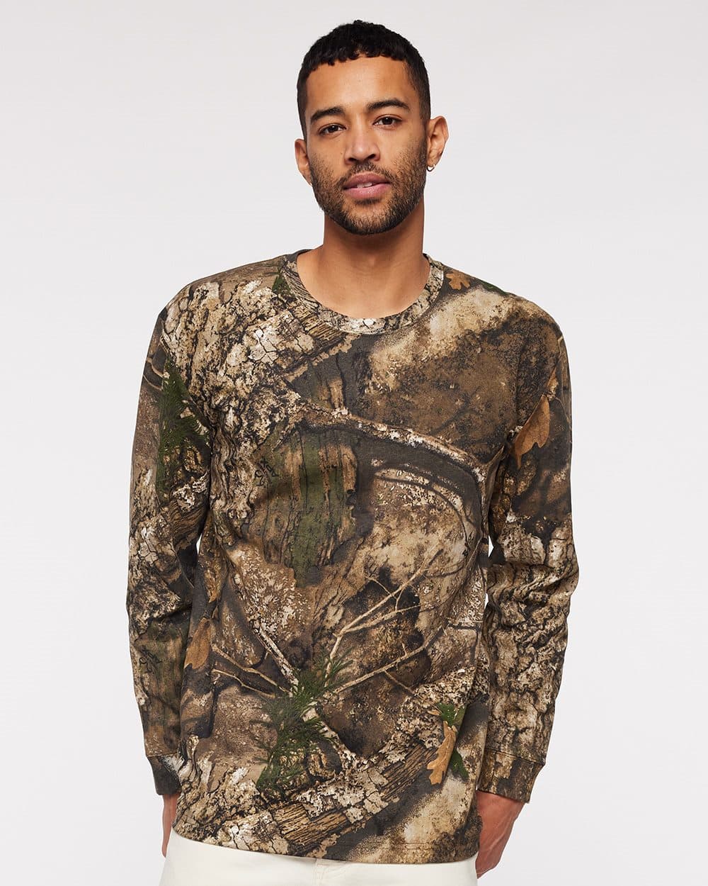 Code Five Unisex Realtree® Camo Long Sleeve Tee - Image 1
