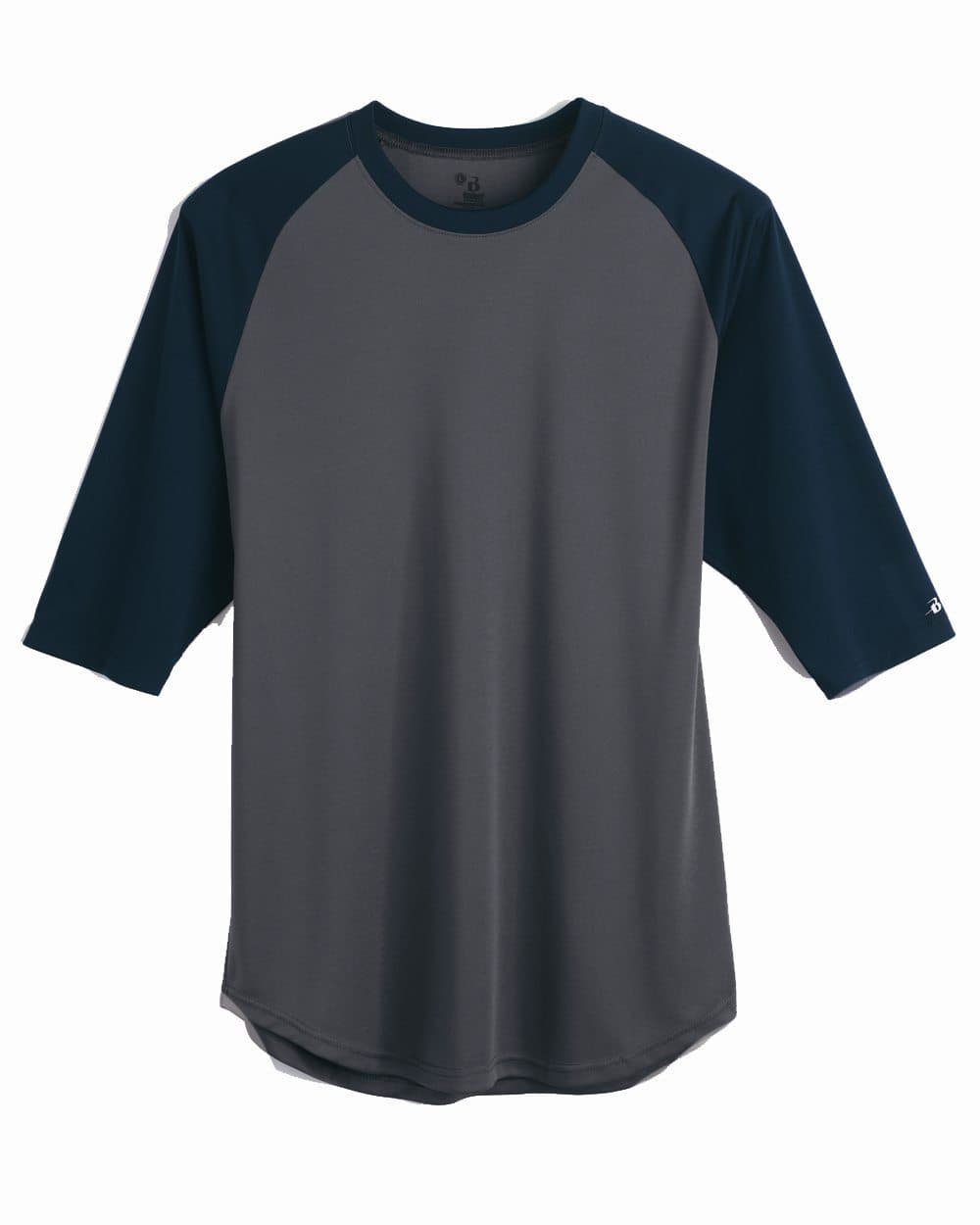 Badger Men's B-Core Three-Quarter Sleeve Baseball T-Shirt - Image 1