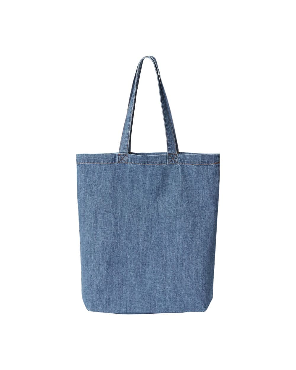 Liberty Bags Cotton Denim Gusseted Tote Bag - Image 1