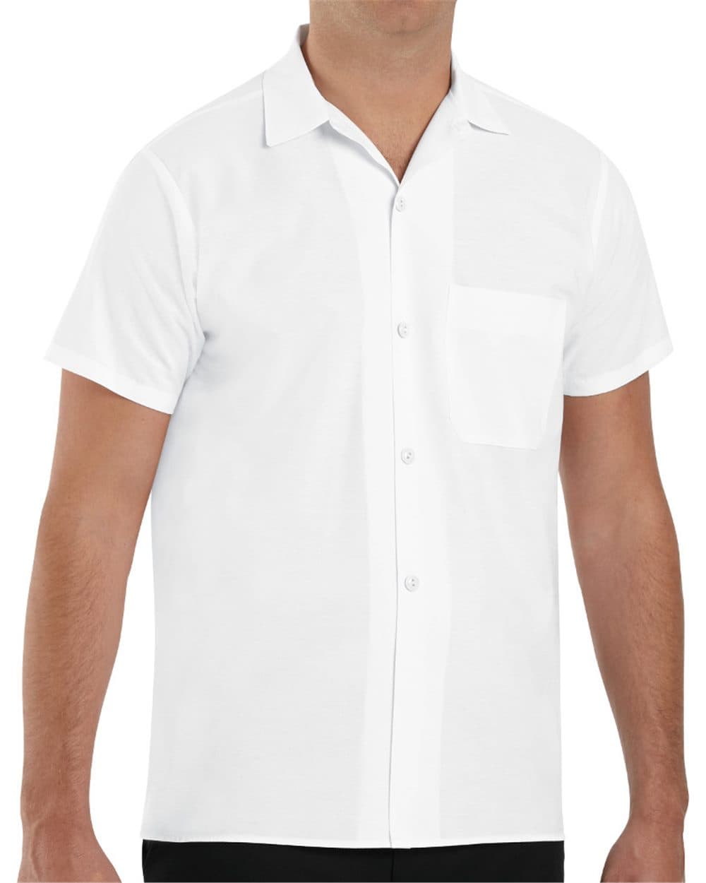 Chef Designs Button-Front Cook Shirt - Image 1