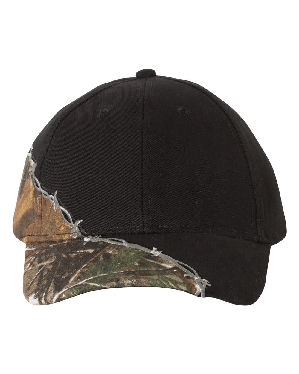 Kati Licensed Camo with Barbed Wire Embroidery Cap - Image 1