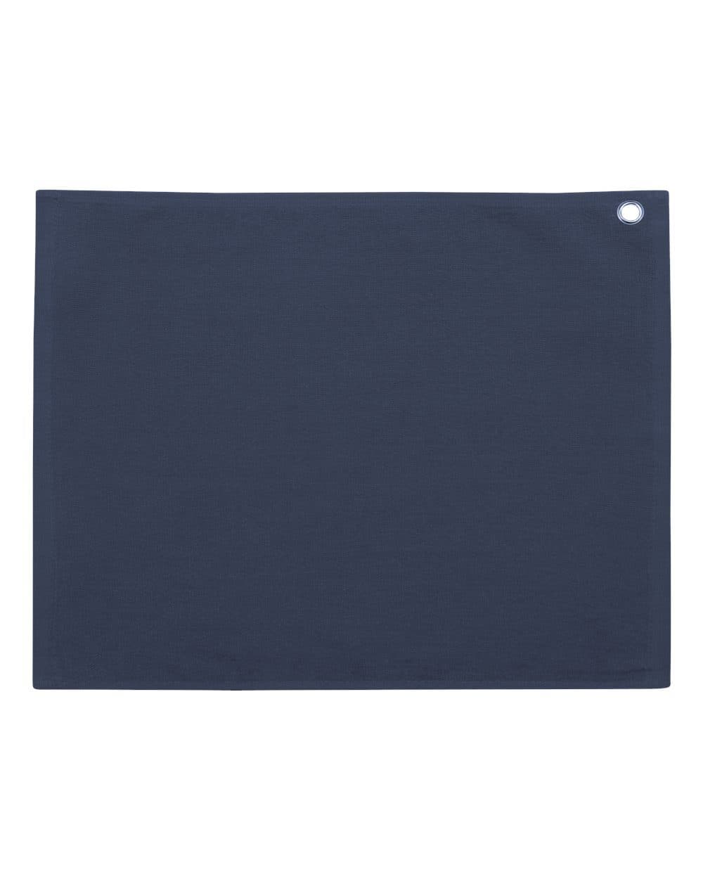Carmel Towel Company Velour Hemmed Towel with Grommet & Hook - Image 1