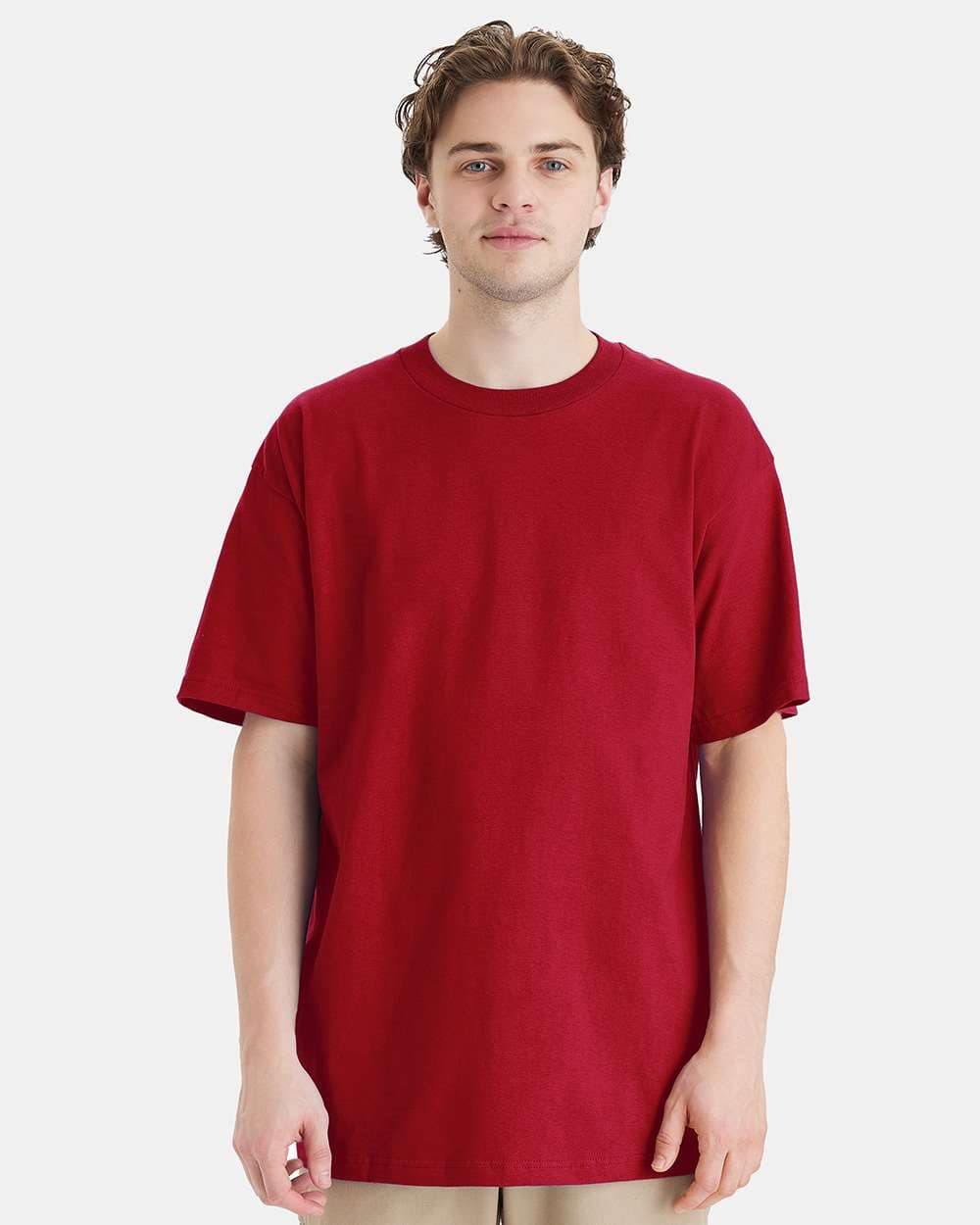 Hanes Unisex Beefy-T® Tall T-Shirt - Image 1