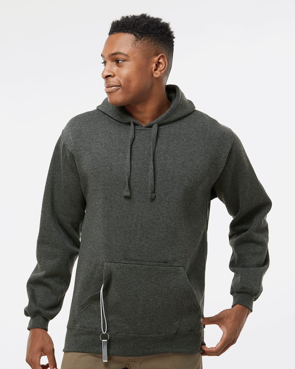 J. America Men's Tailgate Hooded Sweatshirt - Image 1