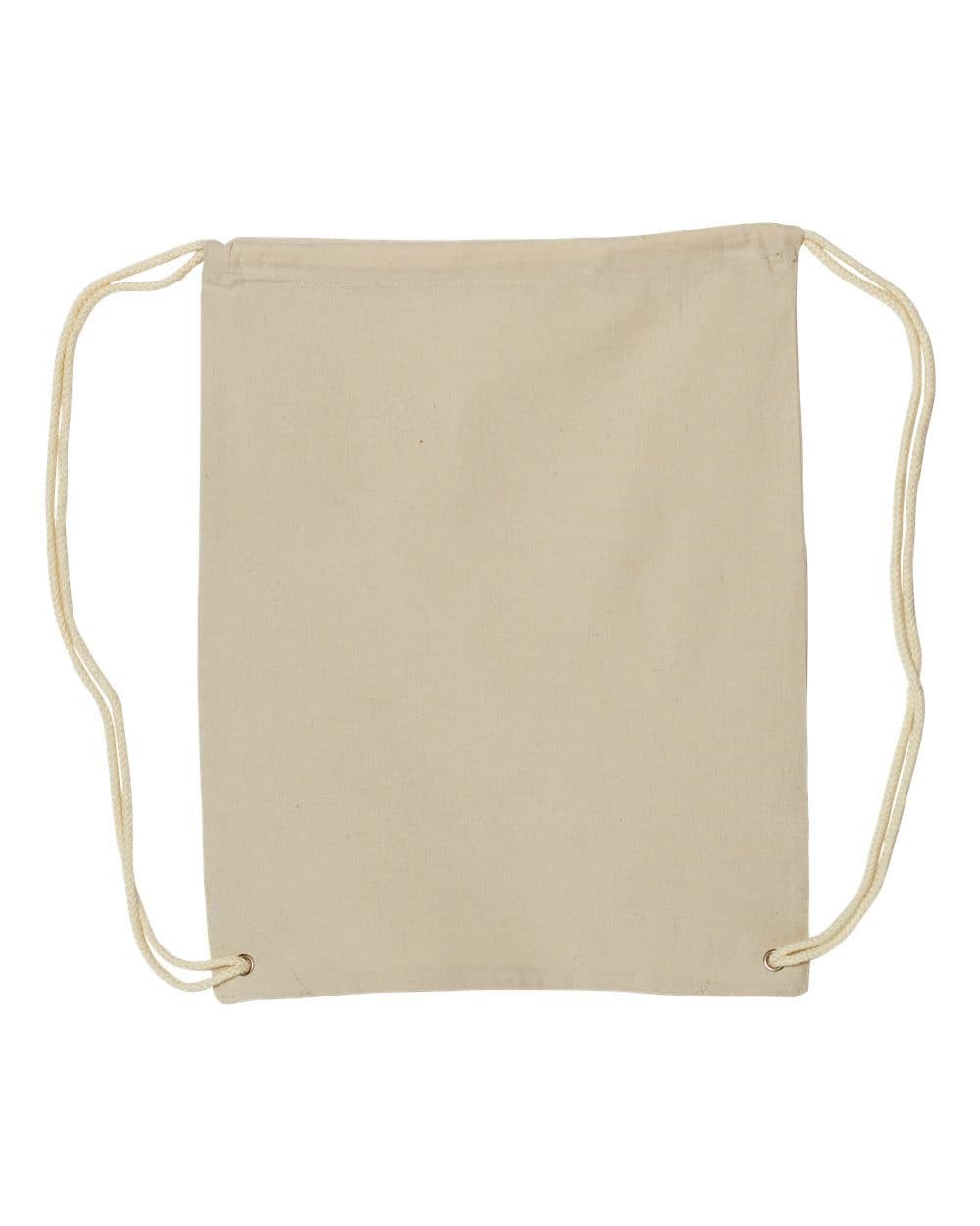 Liberty Bags Canvas Drawstring Backpack - Image 1
