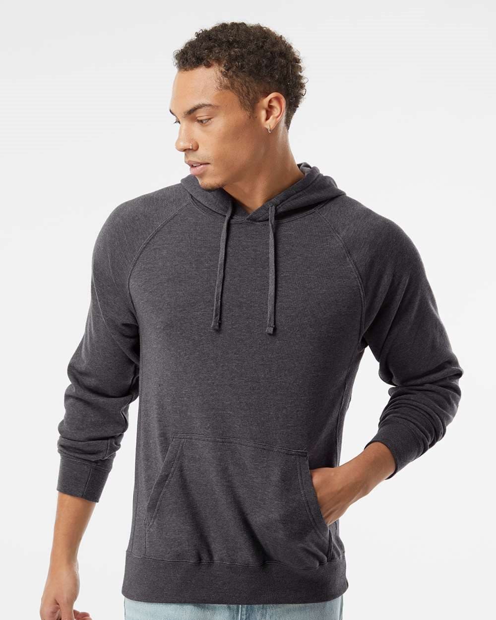 Independent Trading Co. Unisex Special Blend Raglan Hooded Sweatshirt - Image 1