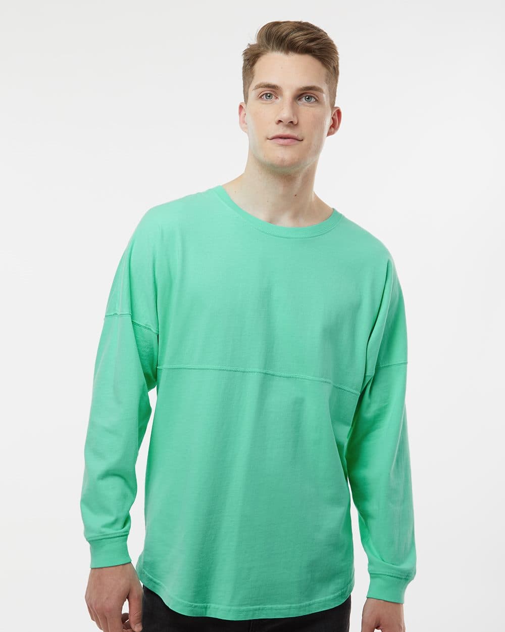 J. America Unisex Game Day Jersey Long Sleeve T-Shirt - Image 1