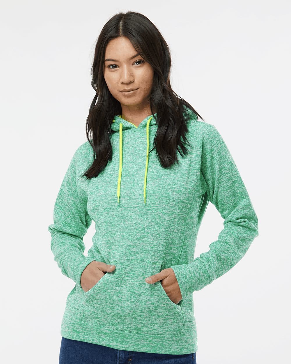 J. America Women’s Cosmic Fleece Hooded Sweatshirt - Image 1