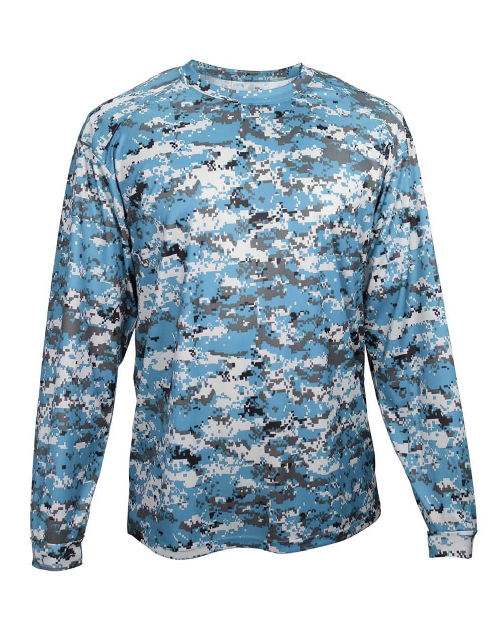 Badger Men's Digital Camo Long Sleeve T-Shirt - Image 1