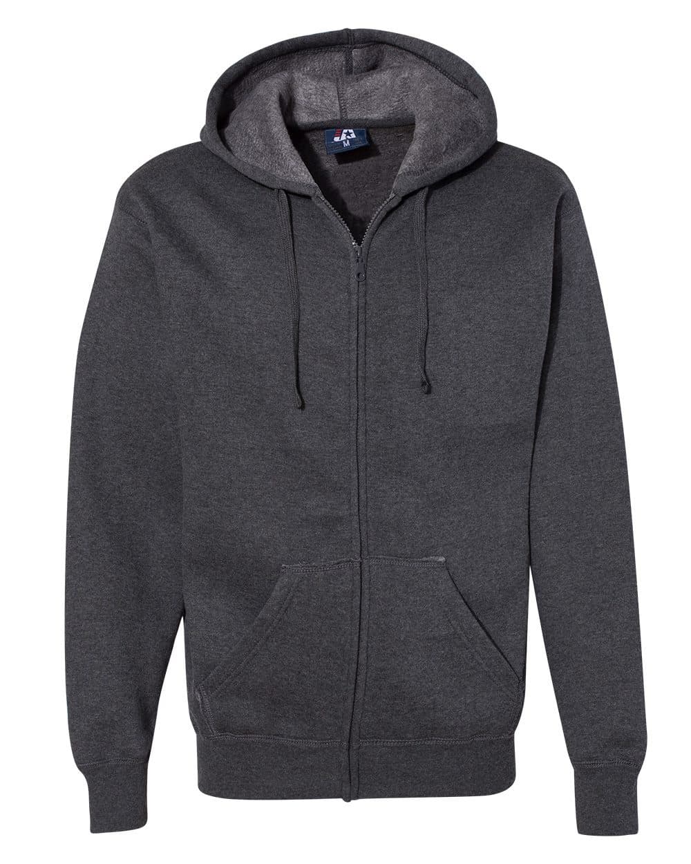 J. America Men's Premium Full-Zip Hooded Sweatshirt - Image 1