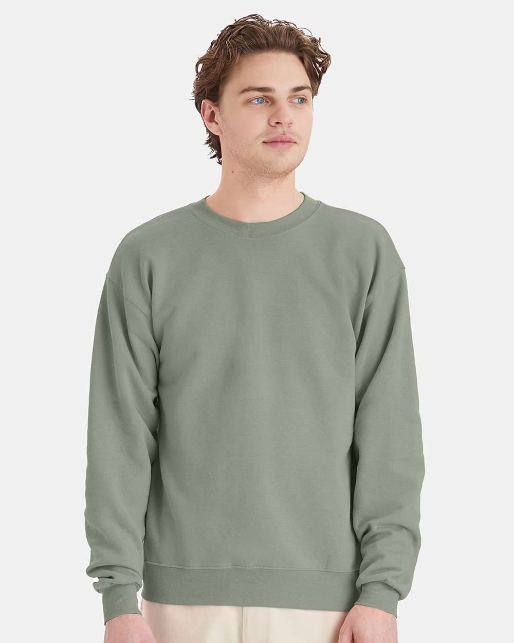 Hanes Unisex EcoSmart® Crewneck Sweatshirt - Image 1