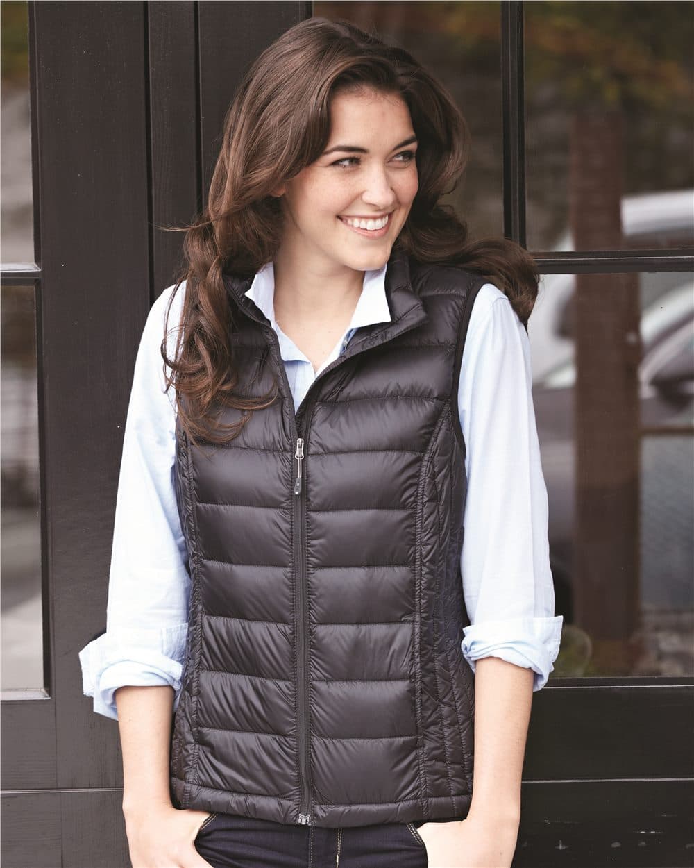 Weatherproof Women's 32 Degrees Packable Down Vest - Image 1