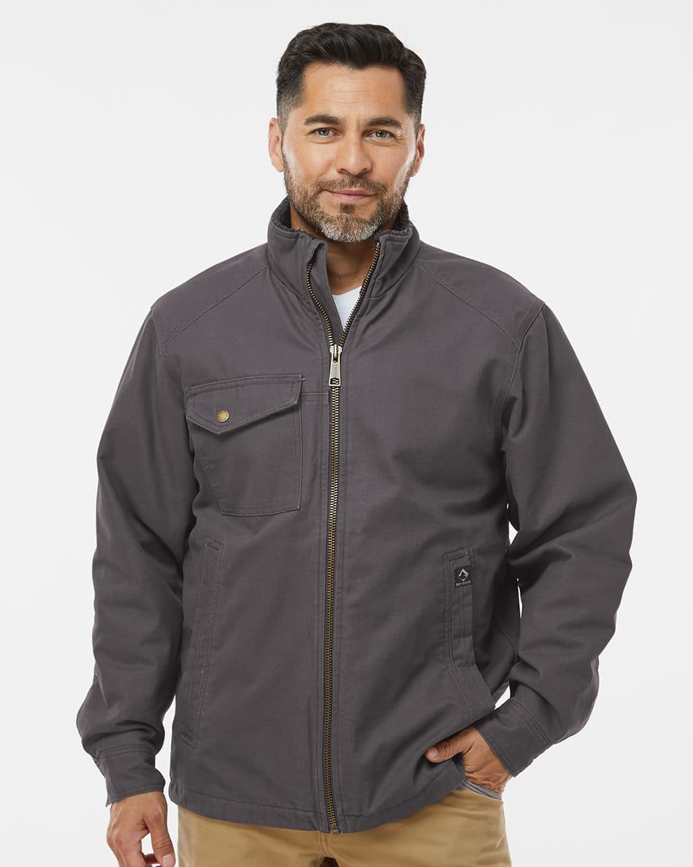 DRI DUCK Men's Endeavor Canyon Cloth™ Canvas Jacket with Sherpa Lining - Image 1