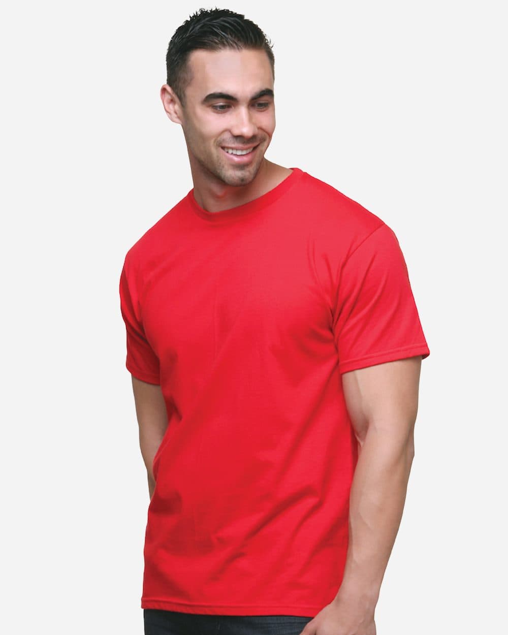 Bayside Unisex USA-Made Fine Jersey T-Shirt - Image 1