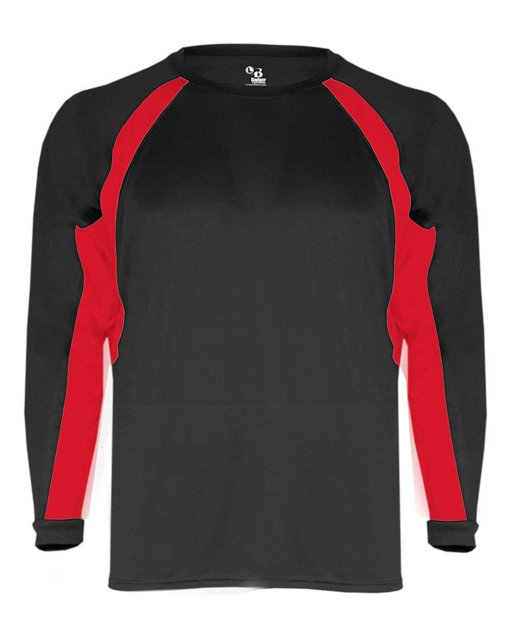 Badger Youth B-Core Hook Long Sleeve T-Shirt - Image 1