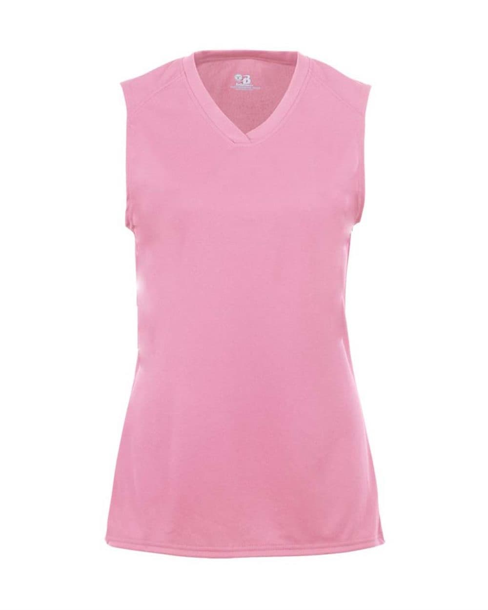 Badger Girls' B-Core Sleeveless T-Shirt - Image 1