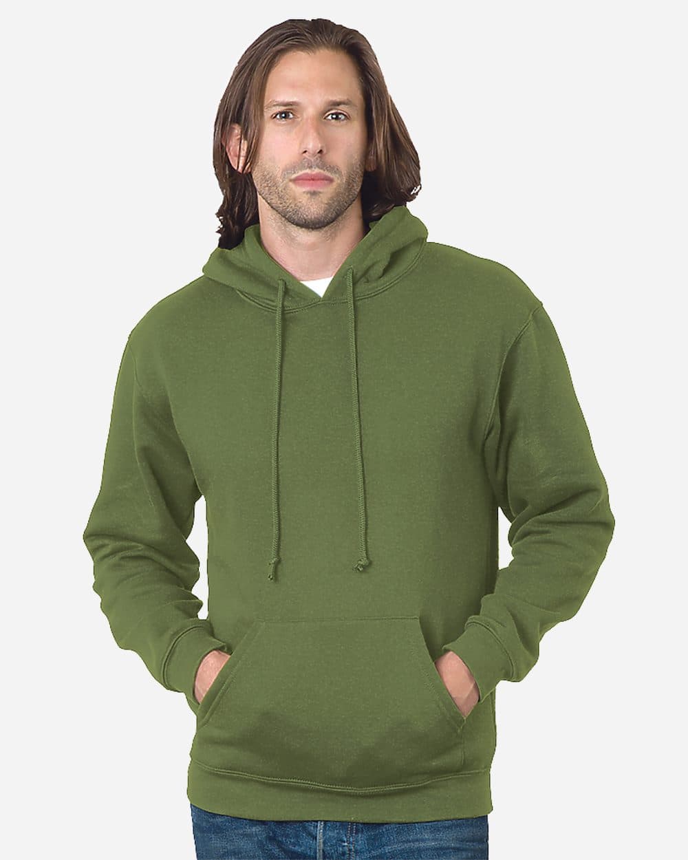 Bayside Unisex USA-Made Hooded Sweatshirt - Image 1