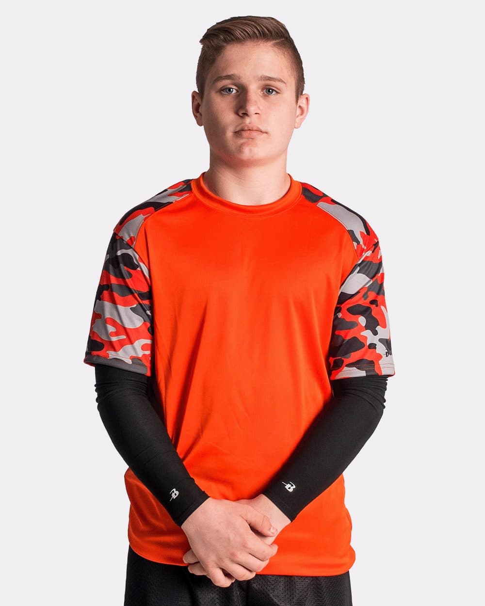 Badger Men's Camo Sport T-Shirt - Image 1